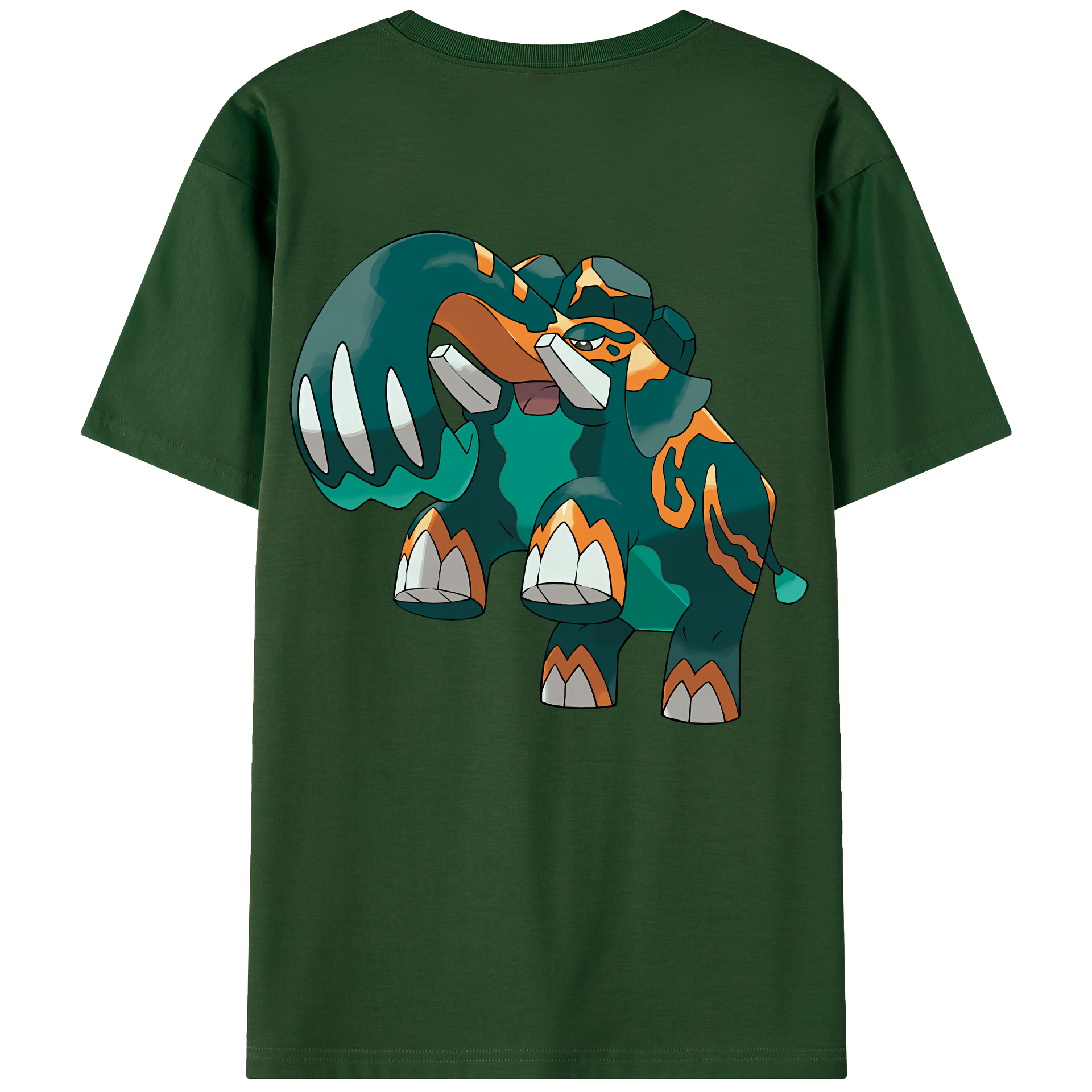 （画像用） ポケットモンスター Pokémon 綿100％半袖Tシャツ（背面プリント）